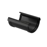 Соединитель желобов Люкс (Lux) Карбон, (RR-33)