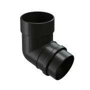 Колено водосточное 72˚ Люкс (Lux) Карбон, (RR-33)