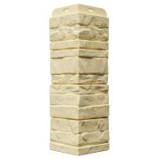 Угол наружный для фасадных панелей Алтай, Кремовый