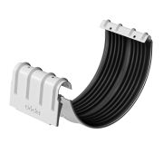 Соединитель желобов Премиум Сталь (Stal Premium) Пломбир, (RAL 9010)