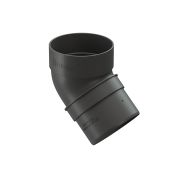 Колено водосточное 45˚ Стандарт (Standard) Серый, (RAL 7024)