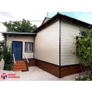 БЛОКХАУС Виниловый сайдинг | Престиж, Бежевый ВН-01 3100х200мм