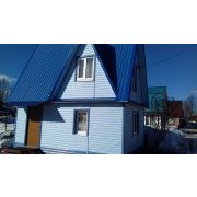 КАНАДА ПЛЮС Акриловый сайдинг | Премиум, Синий - 3,66м