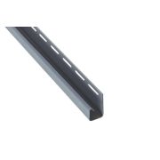 Планка «J - trim», Альта-Сайдинг, 3000 мм, цвет Светло-серый