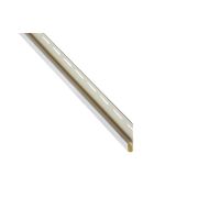 Планка «финишная», 3000 мм, цвет Белый