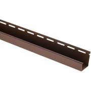 Планка «J - trim» орех тёмный Т-15 - 3,00м «BH»