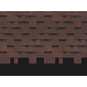 Гибкая черепица Docke Генуя Зрелый каштан