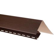 Планка «околооконная» орех тёмный Т-17 - 3,00м «ВН»