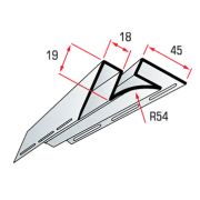 Планка «внутренний угол», 3м, цвет Кремовый