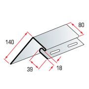 Планка «околооконная», 3м, цвет Салатовый