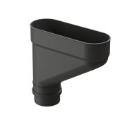 Коллектор для водостока Люкс (Lux) Графит, (RAL 7024)