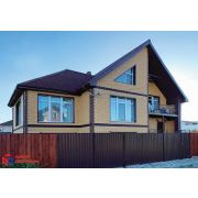 НАРУЖНЫЙ УГОЛ КИРПИЧ КЛИНКЕРНЫЙ, ЦВЕТ ЖЖЁНЫЙ