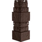 НАРУЖНЫЙ УГОЛ КИРПИЧ АНТИК ЭКО, ЦВЕТ КОРИЧНЕВЫЙ