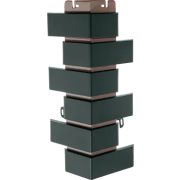 НАРУЖНЫЙ УГОЛ КИРПИЧ КЛИНКЕРНЫЙ, ЦВЕТ ГРАФИТ