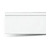 Пласт.вагонка белая (3м х 0.1м), 1уп.=20шт. *