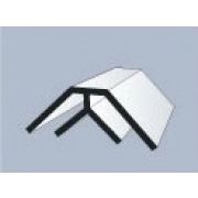 Молдинг угол внутренний белый А