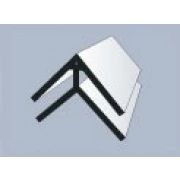 Молдинг угол наружный белый А