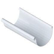 Желоб 125мм, ПВХ, серия Элит, 4м, цвет Белый