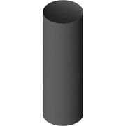 Труба водосточная 95мм, ПВХ, серия Элит, 4м, цвет Графит