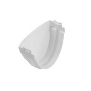 Заглушка, ПВХ, серия Стандарт, цвет Белый