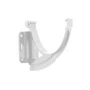 Кронштейн желоба, ПВХ, серия Стандарт, цвет Белый