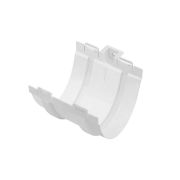 Муфта желоба, ПВХ, серия Стандарт, цвет Белый