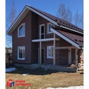 Труба водосточная 80мм, ПВХ, серия Стандарт, 3м, цвет Коричневый