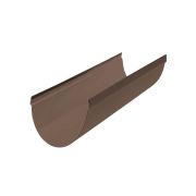 Желоб 115мм, ПВХ, серия Стандарт, 3м, цвет Коричнево-белый