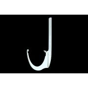 Кронштейн желоба новый, Металл, серия Стандарт, цвет Белый