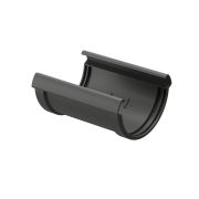Соединитель желобов Люкс (Lux) Графит, (RAL 7024)