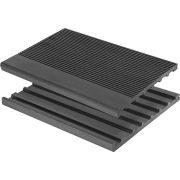 Универсальная полнотелая ступень Art Deco 345*22*3000 (Графит)