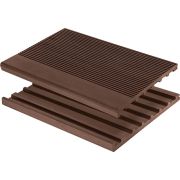 Универсальная полнотелая ступень Art Deco 345*22*3000 (темно-коричневый)