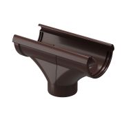 Водосточная воронка Люкс (Lux) Шоколад, (RAL 8019)