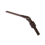 Крепление регулируемое для кронштейна желоба Премиум (Premium) Шоколад, (RAL 8019)