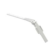 Крепление регулируемое для кронштейна желоба Премиум (Premium) Пломбир, (RAL 9003)