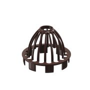 Сетка для защиты водостока Премиум (Premium) Шоколад, (RAL 8019)