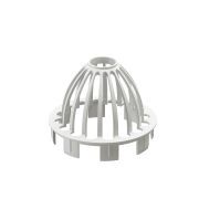 Сетка для защиты водостока Премиум (Premium) Пломбир, (RAL 9003)