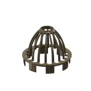 Сетка для защиты водостока Премиум (Premium) Каштан, (RAL 8017)