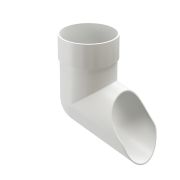 Наконечник для водосточной трубы Премиум (Premium) Пломбир, (RAL 9003)