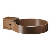 Хомут универсальный для водосточной трубы Премиум (Premium) Каштан, (RAL 8017)