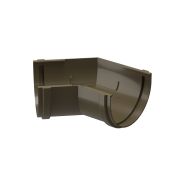 Угол желоба 135˚ Премиум (Premium) Каштан, (RAL 8017)