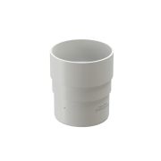 Муфта соединительная для водостока Премиум (Premium) Пломбир, (RAL 9003)