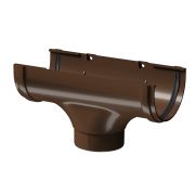 Водосточная воронка Премиум (Premium) Каштан, (RAL 8017)