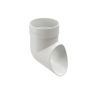 Наконечник водосточной трубы Стандарт (Standard) Белый, (RAL 9003)