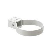 Хомут универсальный для водосточной трубы Стандарт (Standard) Белый, (RAL 9003)