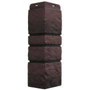 Угол наружный для фасадных панелей Burg, Тёмный