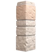 Угол наружный для фасадных панелей Burg, Льняной