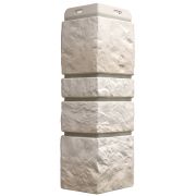 Угол наружный для фасадных панелей Burg, Белый