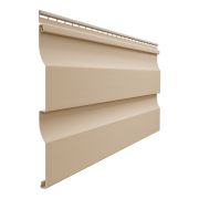 Сайдинг корабельный брус Docke D4.5D PASTEL Крем-брюле