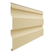 Сайдинг корабельный брус Docke D4.5D PASTEL Банан